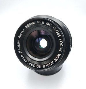 Vivitar 28mm 1:2.8 MC Close Focus Wide Angle 28419710 фото