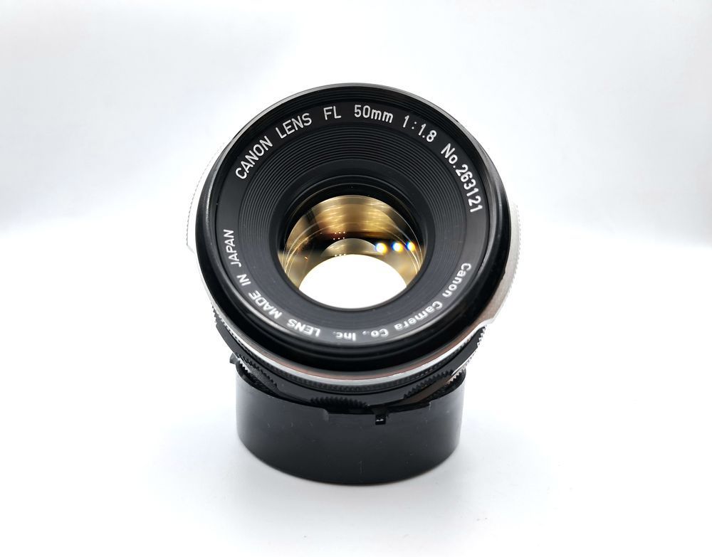 Canon Lens FL 50mm 1:1.8 263121 фото