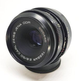 Carl Zeiss Jena Tessar 2.8/50 black