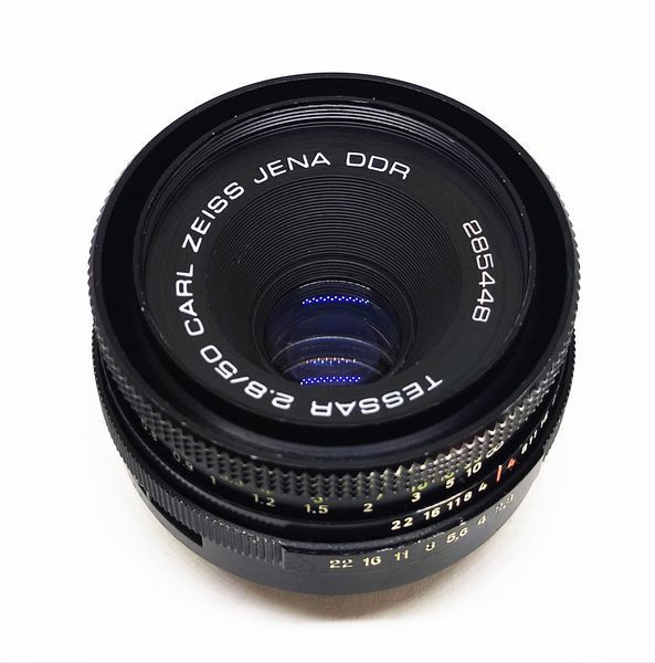 Carl Zeiss Jena Tessar 2.8/50 black