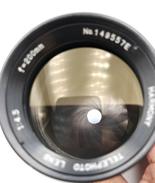 Harmony TelePhoto Lens 1:4.5 f=200mm