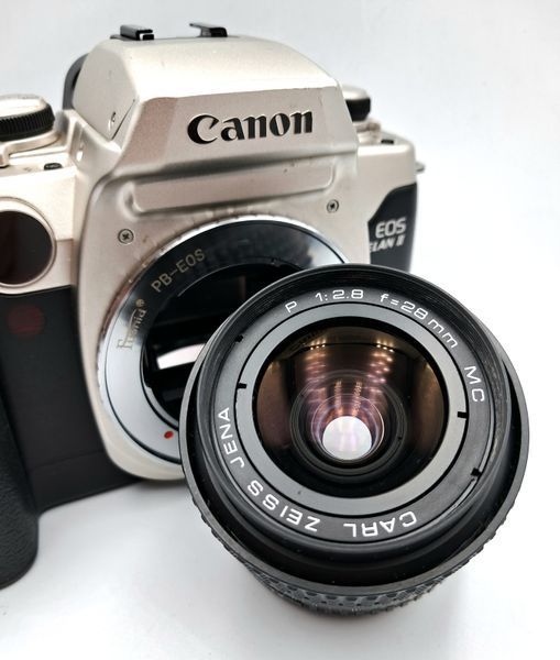 Carl Zeiss Jena MC P 28/2.8 та 135/2.8 & MC Pentacon Prakticar 50/1.8 for Canon EF  PB_nabor фото