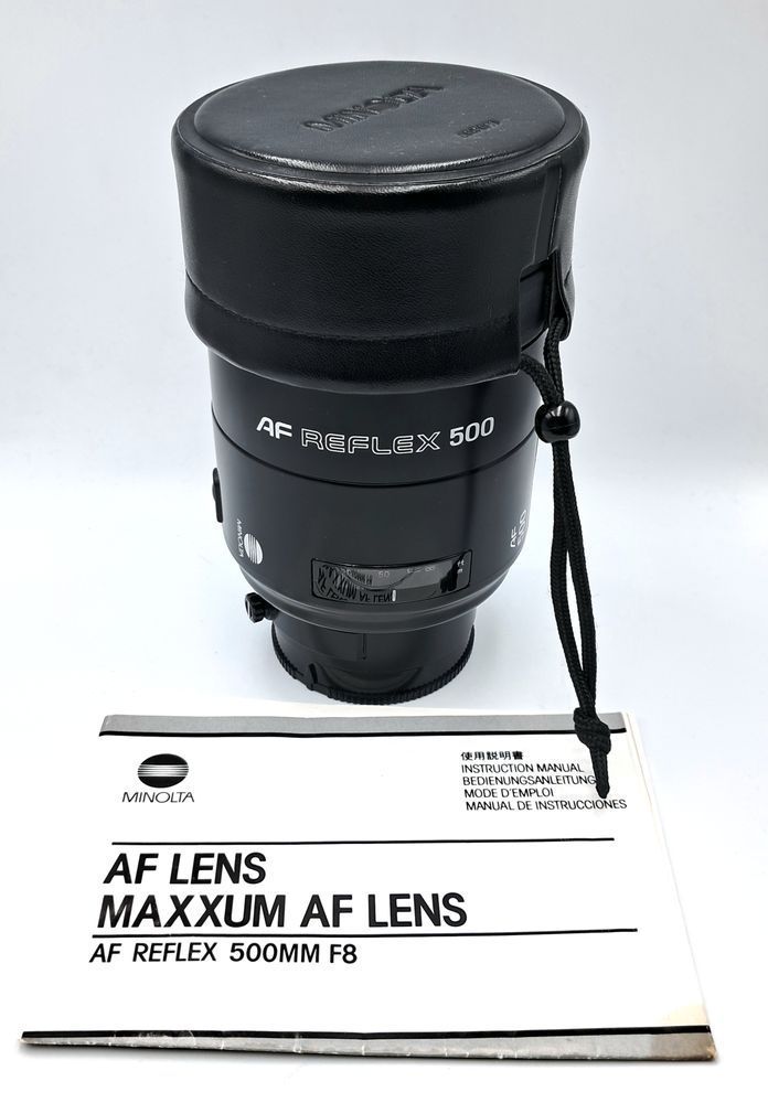 Minolta Maxxum AF Reflex 500mm 1:8