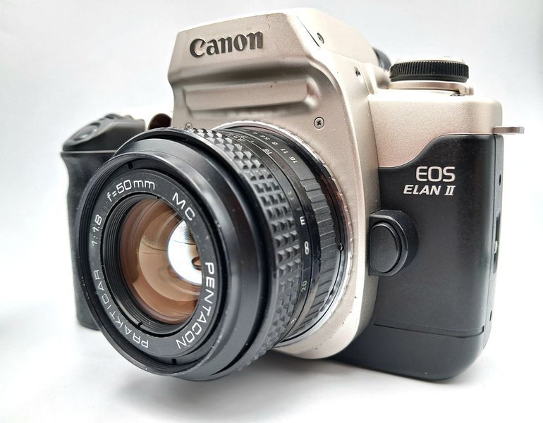 Carl Zeiss Jena MC P 28/2.8 та 135/2.8 & MC Pentacon Prakticar 50/1.8 for Canon EF  PB_nabor фото