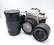 Carl Zeiss Jena MC P 28/2.8 та 135/2.8 & MC Pentacon Prakticar 50/1.8 for Canon EF  PB_nabor фото