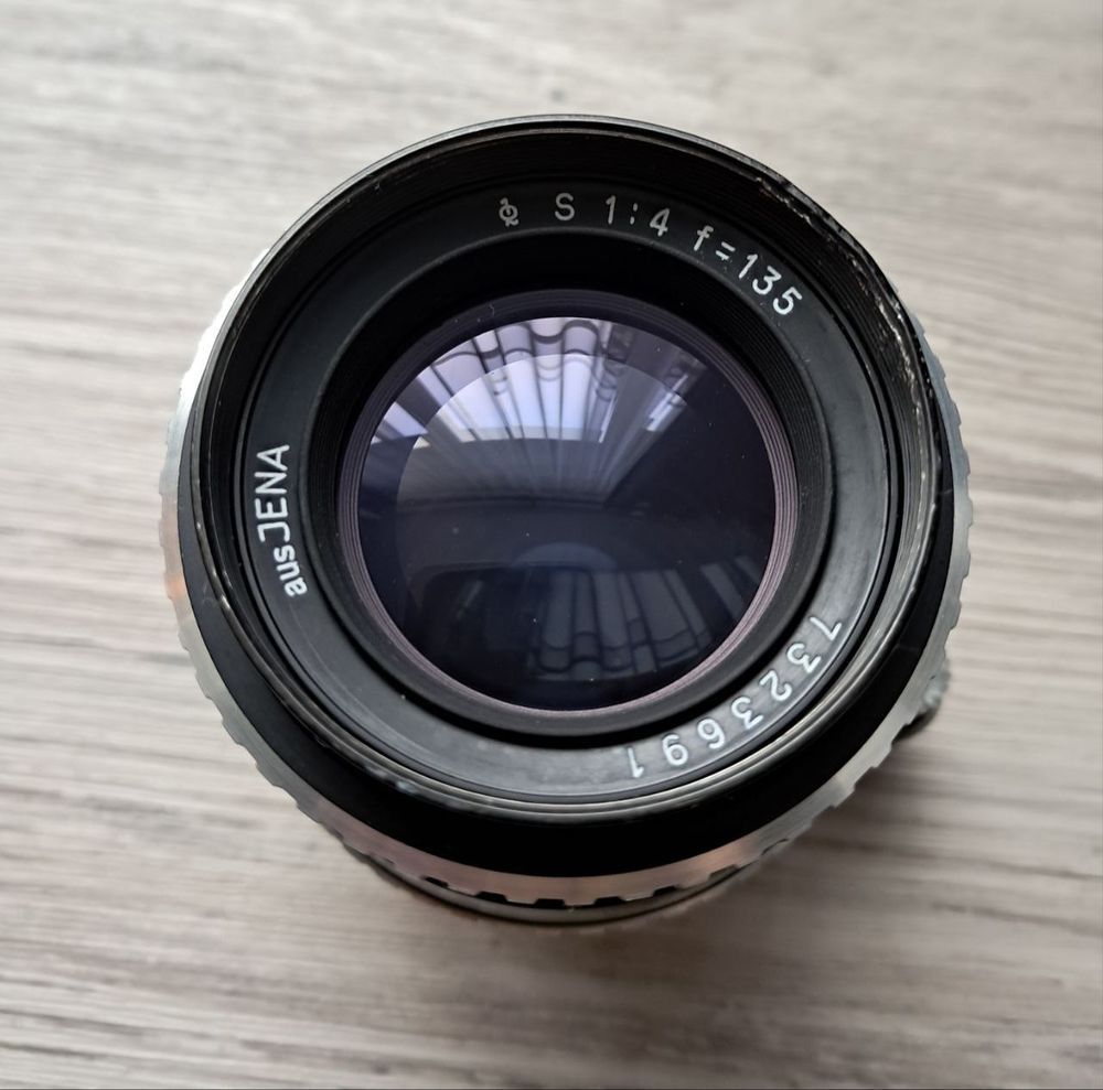 Carl Zeiss Jena Sonnar 1:4 f=135&nbsp; байонет Exakta 7323691 фото