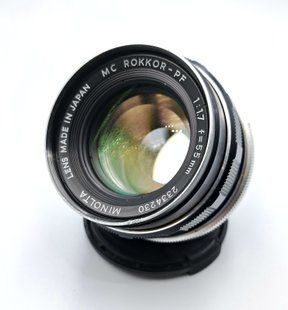 Minolta MC Rokkor-PF 1:1.7 f=55mm