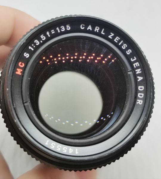 Carl Zeiss Jena MC Sonnar DDR 1:3.5 f=135 різьба М42 145551 фото