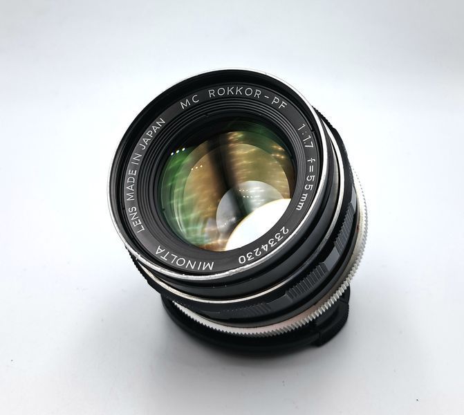 Minolta MC Rokkor-PF 1:1.7 f=55mm