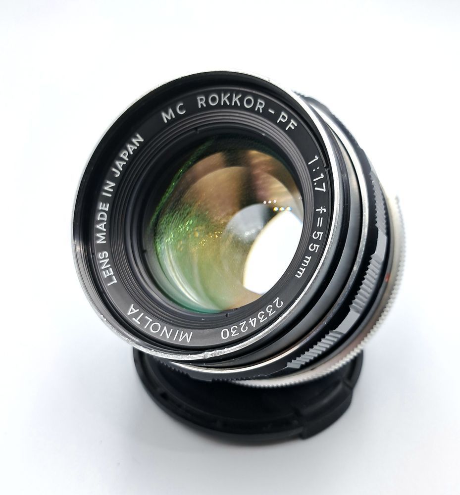 Minolta MC Rokkor-PF 1:1.7 f=55mm
