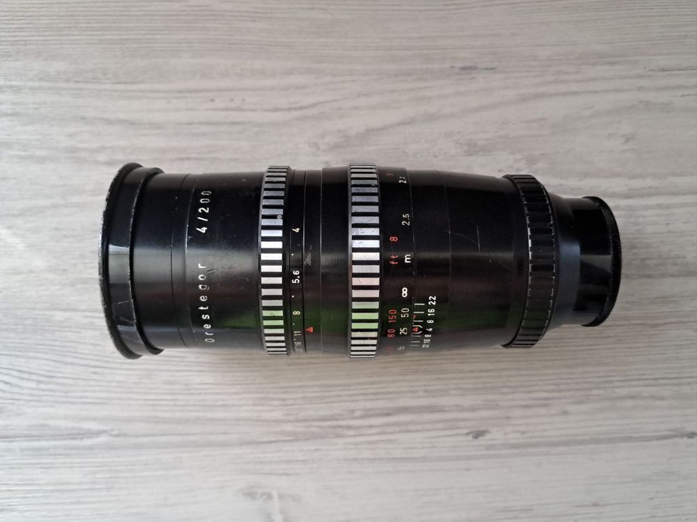 Meyer-Optik Gorlitz Orestegor 4/200 15 пелюстків різьба М42 3364813 фото