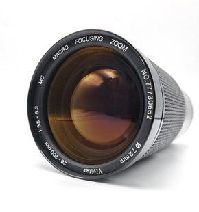 Vivitar 28-200mm 1:3.5-5.3 MC Vacro Focusing Zoom Canon FD
