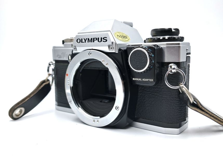 Olympus OM10 + Manual Adapter