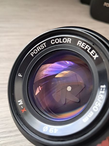 X-M F Porst Color Reflex 1:1.6/50mm  Fujica-X