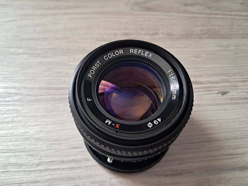 X-M F Porst Color Reflex 1:1.6/50mm  Fujica-X