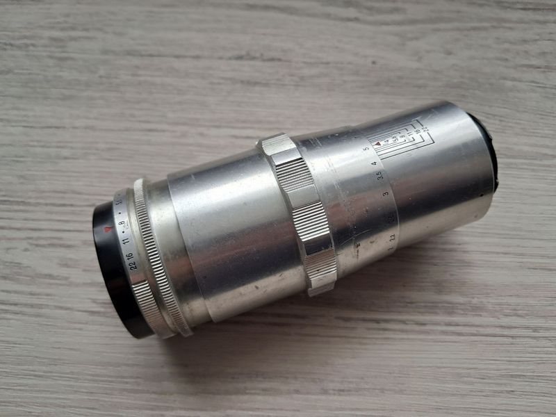 Carl Zeiss Jena Triotar 4/135 Т байонет Exakta 4002977 фото