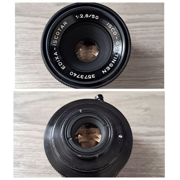 Edixa Prismat з об'єктивом Isco-Gottingen Edixa Iscotar 1:2.8/50 різьба М42 489589_3573740 фото