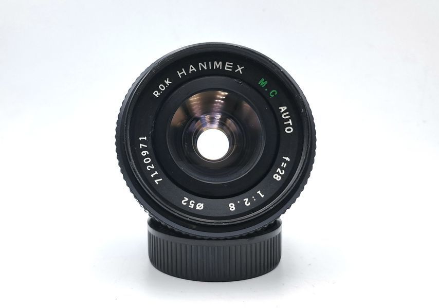 R.O.K. Hanimex M.C. Auto f=28mm 1:2.8
