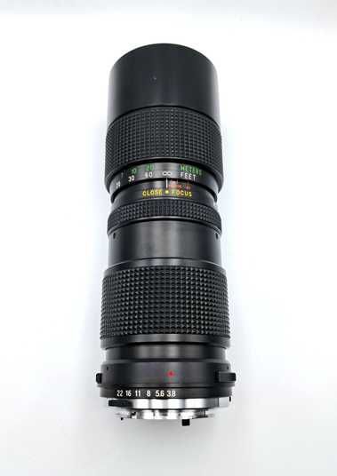 Vivitar 85-205mm f/3.8 Close Focusing Auto Zoom – об'єктив для