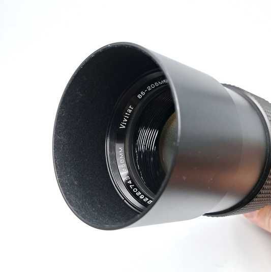 未使用⭐️ ブリリアントウェーブ Vivitar 85-205mm f/3.8 Close Focusing Auto Zoom – об'єктив для