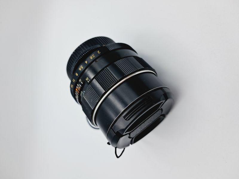 Super-Takumar 55mm f/2 із передньою кришкою