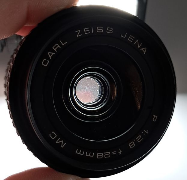 MC Carl Zeiss Jena P 1:2.8 f=28mm