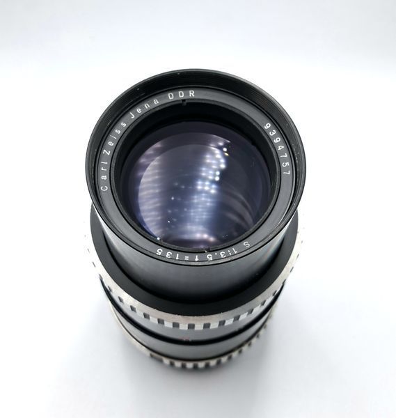 Carl Zeiss Jena DDR Sonnar 1:3.5 f=135 zebra