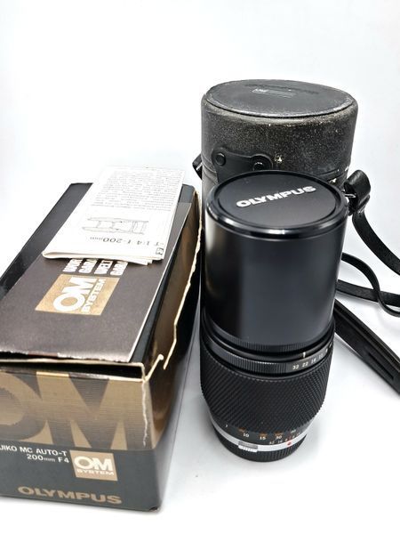 Olympus OM-System Zuiko MC Auto-T 1:4 f=200mm 176395 фото