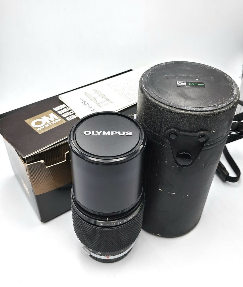 Olympus OM-System Zuiko MC Auto-T 1:4 f=200mm 176395 фото