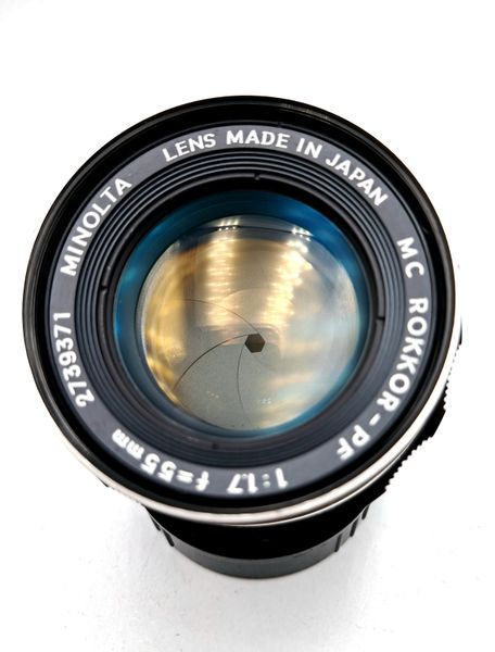 Minolta MC Rokkor-PF 1:1.7 f=55mm