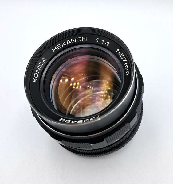 Konica Hexanon 1:1.4 f=57mm