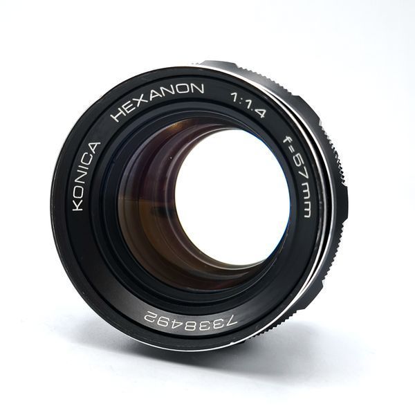 Konica Hexanon 1:1.4 f=57mm