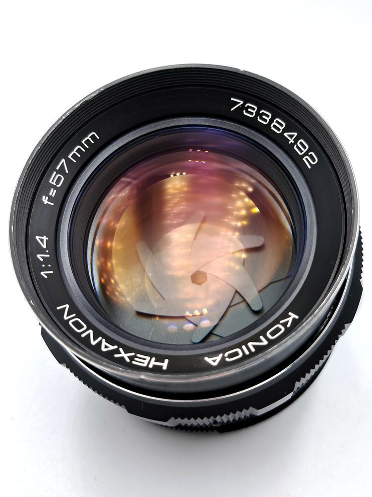 Konica Hexanon 1:1.4 f=57mm