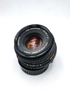 Minolta MD Rokkor 45mm 1:2