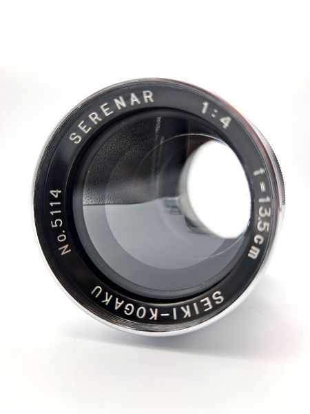 Seiki Kogaku (Canon) Serenar 1:4 f=135mm LTM різьба М39  5114 фото