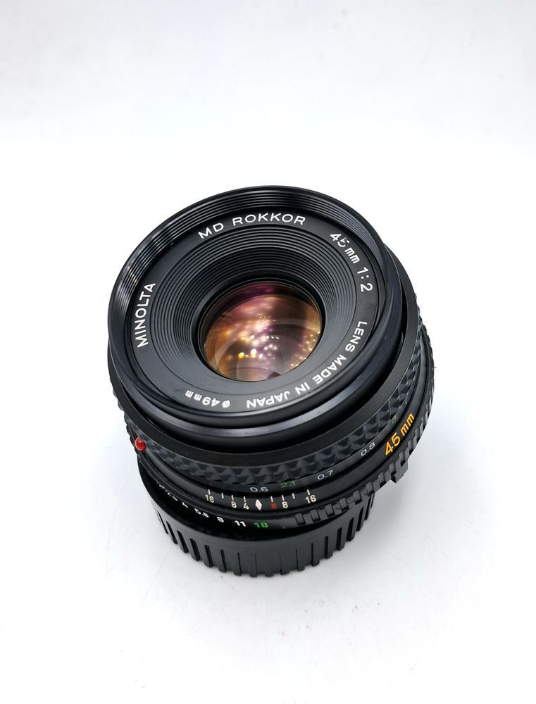 Minolta MD Rokkor 45mm 1:2