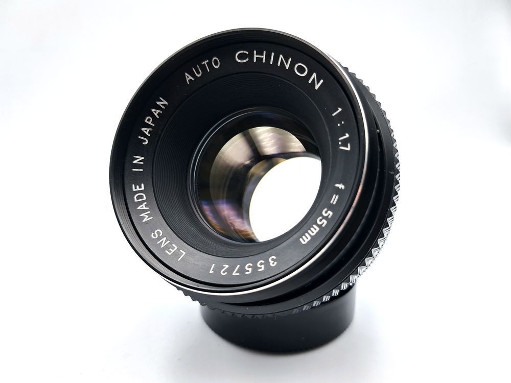 Chinon auto 55mm f1.7 різьба М42 355721 фото
