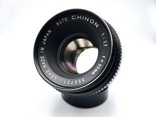 Chinon auto 55mm f1.7 різьба М42 355721 фото