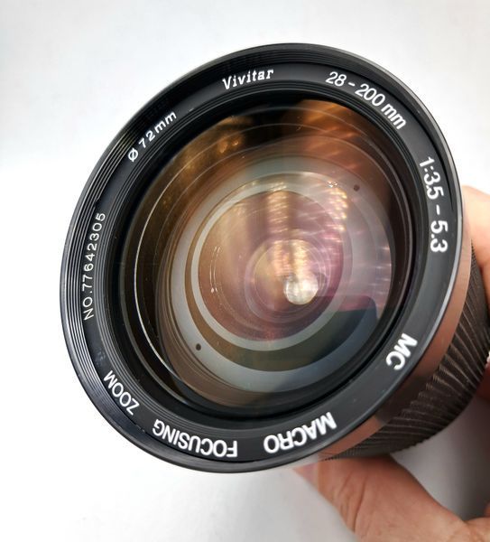 Vivitar 28-200mm 1:3.5-5.3 MC Macro Focusing Zoom 77642305 фото