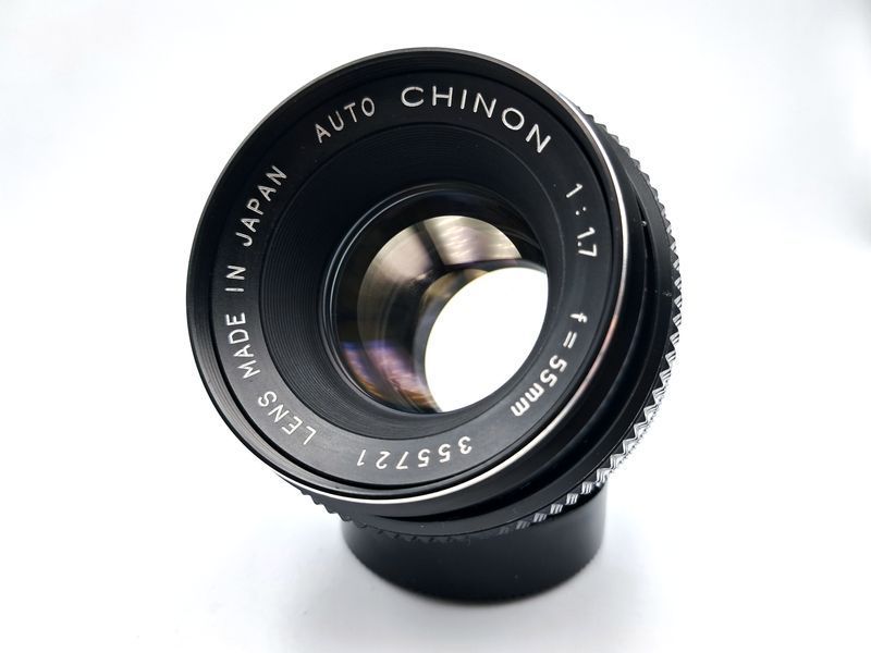 Chinon auto 55mm f1.7 різьба М42 355721 фото