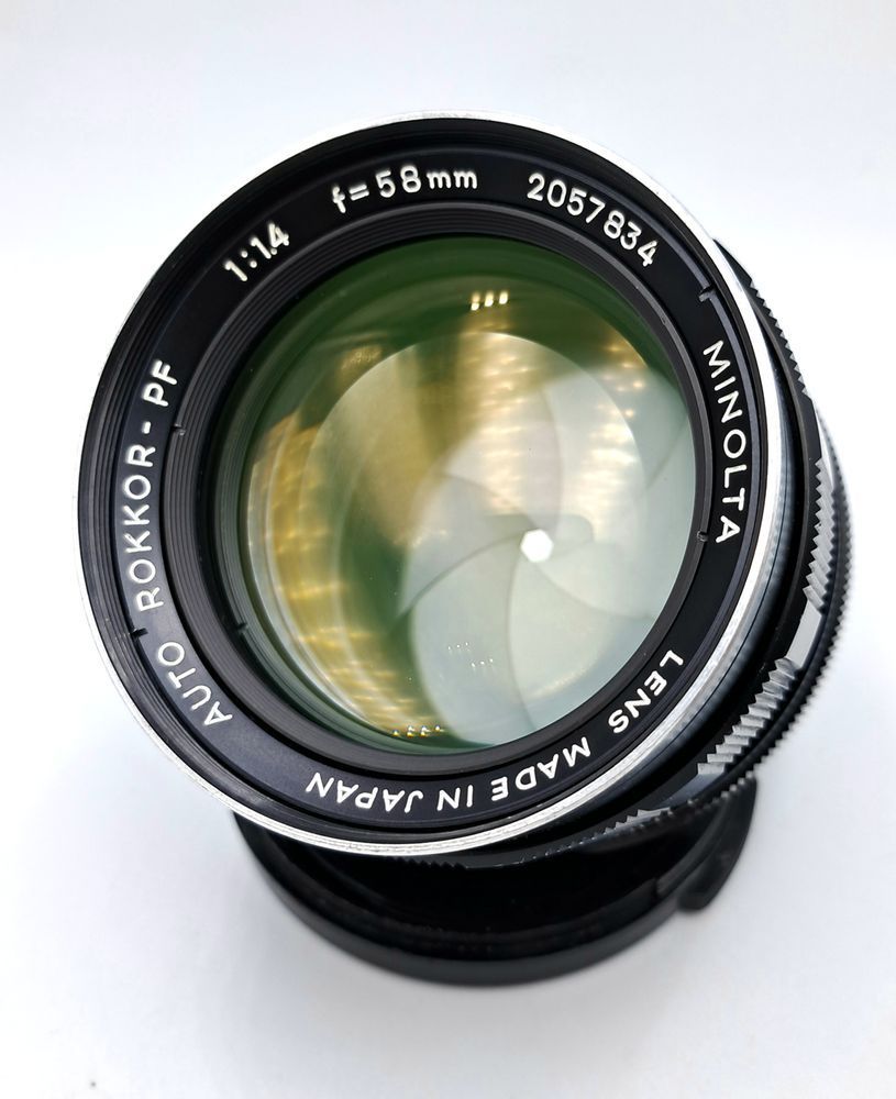 Minolta Auto Rokkor-PF 1:1.4 f=58mm