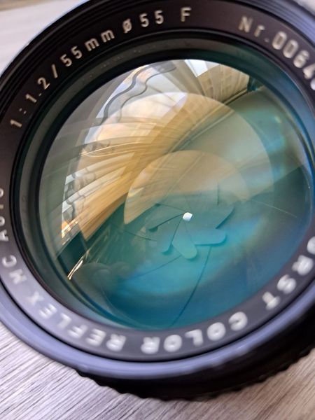 Porst Color Reflex MC Auto 1:1.2/55mm для Pentax K