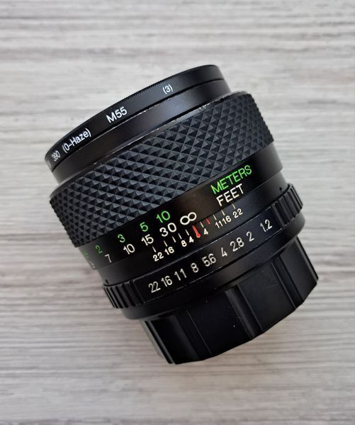 Porst Color Reflex MC Auto 1:1.2/55mm для Pentax K