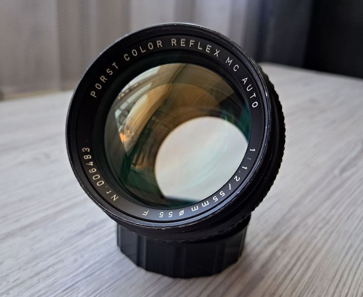 Porst Color Reflex MC Auto 1:1.2/55mm для Pentax K