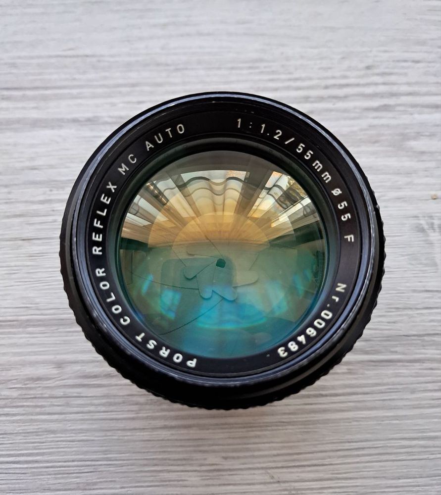 Porst Color Reflex MC Auto 1:1.2/55mm для Pentax K