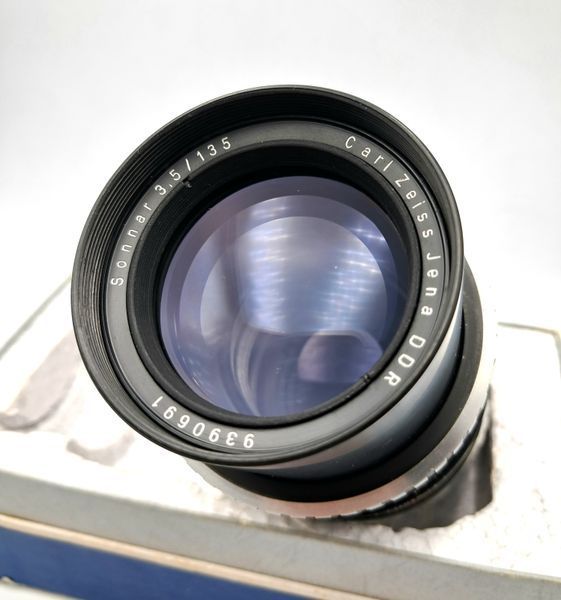 Carl Zeiss Jena DDR Sonnar 135/3.5 zebra різьба M42 9390691 фото