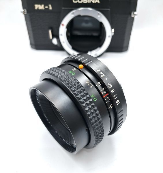Cosina PM1 + Cosina Auto SQ 50mm 1:2