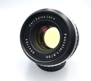 Carl Zeiss Jena Pancolar 1.8/50 Thorium 8 пелюстків різьба М42 8547764 фото