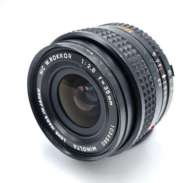 Minolta MC W.Rokkor 1:2.8 f=35mm