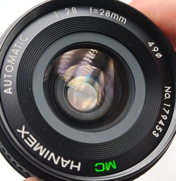 MC Hanimex Automatic 1:2.8 F=28mm 179453 фото
